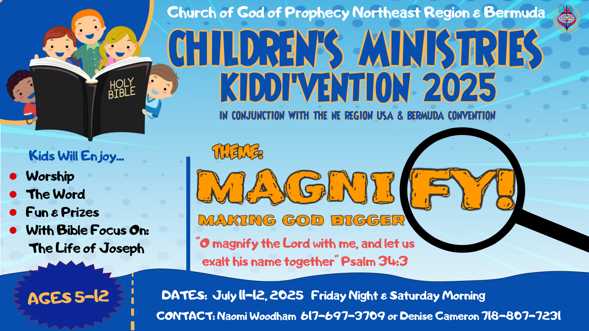 KiddiVention 2025 Flyer